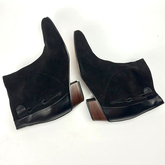 NWOB NEW Golden Goose MILK Black Suede Leather Ankle Cowboy Booties EUR 38 US 8 - Picture 8 of 17